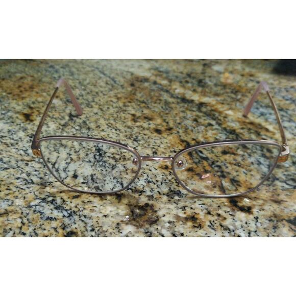 Michael Kors MK3043 Ana Carri Pink/Gold Cat Eye Eyeglass Frames 54-17-140 - Picture 3 of 10